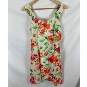 R&K Floral Pattern Sleeveless Dress size 10P